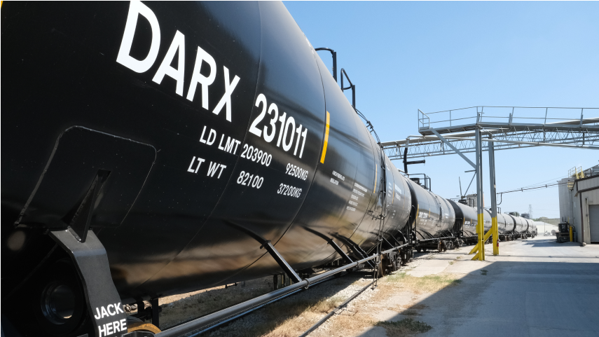 DARX Rail Car Dallas Texas Rendering Facility